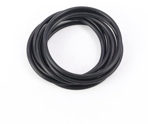 Mandouer 10 Stück NBR O-Ringe, 60mm AD x 53,8mm ID x 3,1mm Breite | Metrische Nitrilkautschuk Dichtungsringe, öl- und kraftstoffbeständig, für Auto, Hydraulik und Pumpen