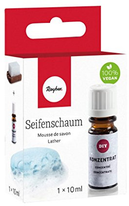 Rayher Seifenschaum-Konzentrat, SB-Box 10ml, Schaumkonzentrat, transparent, 0.1 x 0.1 x 0.1 cm