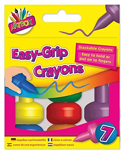 ARTBOX Easy Grip Crayons 7/PK