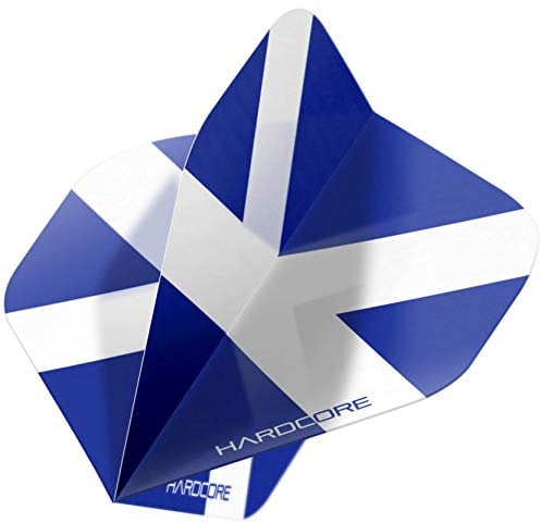 RED DRAGON Hardcore XT Scotland Flag Dart Flights