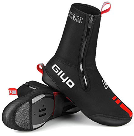 Lixada Überschuhe für Radsport, wasserdicht, für Mountainbike, Straße, Fahrrad, Winter, Überschuhe, Schutz, S-XXXL