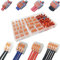 Morsettiere elettriche, CTRICALVER 31 Pezzi Capicorda a Morsetto a Leva Connettore cavo elettrico Kit di morsettiere, con 15 pcs 2 Porte/6 pcs 3 Porte/6 pcs 4 Porte/4 pcs 5 Porte