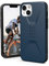 Urban Armor Gear Civilian Hülle kompatibel mit Apple iPhone 13 [Wireless Charging kompatibles Cover, Sturzfeste Handyhülle, Displayschutz durch erhöhten Rand] blau (mallard)
