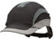 3M™ First Base™ 3 Bump Cap 2031219, Elite, nero/grigio, visiera ridotta, 55 mm