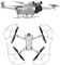 STARTRC Kit pacchetto di accessori Mini 3 Pro, carrello di atterraggio+ protezione dell'elica per DJI Mini 3 Pro Accessori