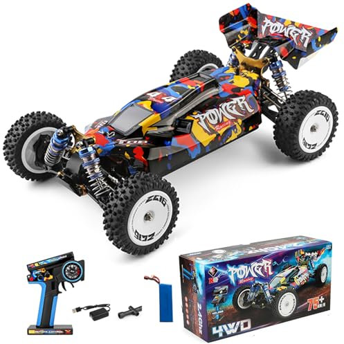 WLtoys 124007 75KM/H 4WD RC Car Professional Racing Remote Control Cars High Speed Drift Monster Truck Children's Toys for Boys…