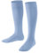 FALKE Unisex Kinder Kniestrümpfe Family K Kh nachhaltige Baumwolle lang einfarbig 1 Paar, Blau Crystal Blue 6290, 27-30
