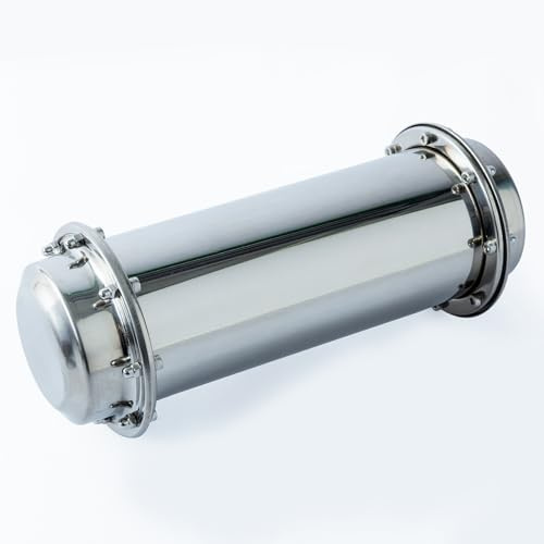 Ljxquisite Time Capsule Récipient étanche en acier inoxydable (50 cm)