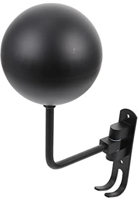 OFFSCH Helmet Storage Display Rack Helmet Storage Shelf Motorcycle Helmet Rack Hitch Storage Rack Helmet Hanger Rack Football Helmet Hanger Motorbike Helmet Holder Black Aluminum Alloy