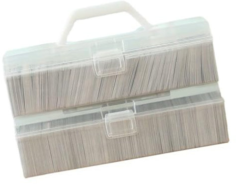 Large Flip Top Card Storage Box, Trading Card Storage, Storage Box Large for 200 Toploaders 750 Cards