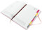 GRIRIW Agendabuch 2024 Jahresplan Notizblock Kalenderplaner Notizbuch Auflisten Tägliches Notizbuch Jahresnotizbuch Zeitplan Buch Notizbücher Zeitplan-notizbuch Stundenplaner Papier Rosa