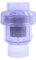 LEFTART 1 clapet Anti-Retour Transparent en PVC, for Tube carré d'irrigation d'aquarium, Adaptateur d'arrosage, raccord de Tuyau(63MM)