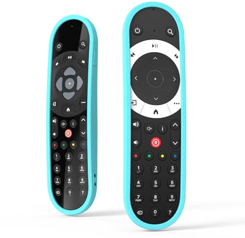 Custodia in Silicone per Telecomando Sky Glass,Sky Stream,Cover Telecomando per Sky Glass,Guscio Telecomando per Sky EC101 EC060 EC055 EC050 (Blu chiaro)