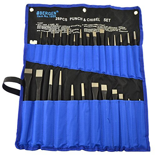 US PRO Tools 28pc Punch & Chisel Tool Set, Punches and Chisels 2232