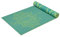 Gaiam Print Premium wendbar Yoga Matten, Print, Turquoise Lotus,6mm