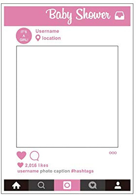 WedDecor Large Social Media Style Photo Booth Prop Selfie Frame For Corporate Event, Birthday & Wedding Parties, Baby Shower, Memorable Party, Special Occasions, 1pc | For Event, Birthday & Parties, Baby Shower, Memorable Party, Special Occasions