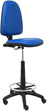 Hosenträger und Crespo (PIQU7) Hocker Ayna Kunstleder blau Leiter Einheitsgröße