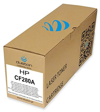 duston CF280A, 80A Schwarz Toner kompatibel zu Laserjet Pro 400 M401 M425