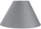 Traditional 10 Grey Cotton Coolie Lampshade Suitable for Table Lamp or Pendant by Happy Homewares