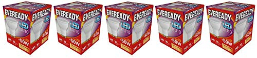 5X EVEREADY GU10 LED 4.7W = 50W Warm White 3000K 350 LM