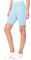 ELF KUCKUCK Kurze Leggings Hose Damen, Radlerhose Damen Shorts Kurz Hose Baumwolle Hellblau, One Size