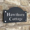 The House Sign Company - Ludlow House Name Plaques for Outside - Personalised Weatherproof Door Signs and Plaques for Home