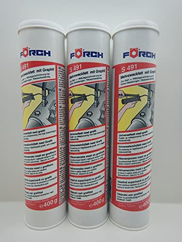 FORCH MEHRZWECKFETT MIT Graphit LAGERFETT SCHMIERFETT Bagger LANDMASCHINE FETT (3)