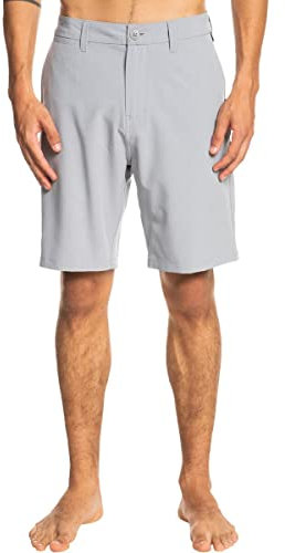 Quiksilver Men's Union Amphibian Hybrid 20 Short - Ocean Union (Sleet, 30)