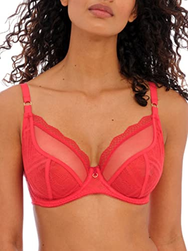 Freya Fatale Plunge Bra Chilli Red Red 32FF