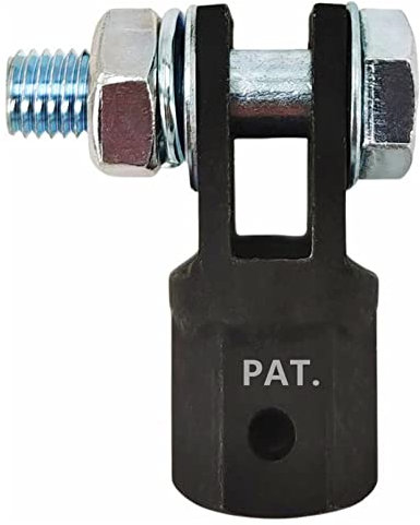 1/2 Scissor Jack Adapter Drill Adapter for Use with 1/2 Inch Drive/Impact Drills/Ratchet or Standard Drive Sockets or 13/16 Inch Lug Wrench/Tire Iron Make Your Scissor Jacks Lifting Easier (1)