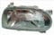 Scheinwerfer H4 Ohne Stellmotor Kompatibel mit VW Golf 3 Cabrio 1E7 93-98