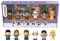 Little People Collector Friends Serie de TV Edición Especial Set de Figuras para Adultos y Fans, 6 Personajes en un Pack de Regalo con Expositor, (Mattel HPH05)