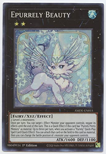 Epurrely Beauty AMDE-EN015 Super Rare 1. Auflage