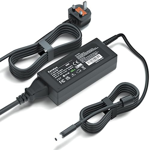 Dell Laptop Charger,65W 19.5V 3.33A AC Adapter for Dell Inspiron 11 13 15 17 7000 5000 3000 Series 3501 3505 3552 3555 3558 Vostro 3358 3558 3559 Notebook Replacement AC Adapter