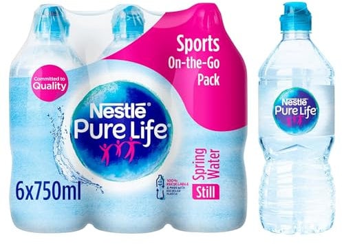 Nestle Pure Life Still Spring Water 6 x 750ml