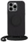 PopSockets x Just Elegance | Necklace Case | Coque de protection pour iPhone 14 Pro Max 6,7 | PopGrip | Avec cordon amovible | Support pour doigt I (noir)