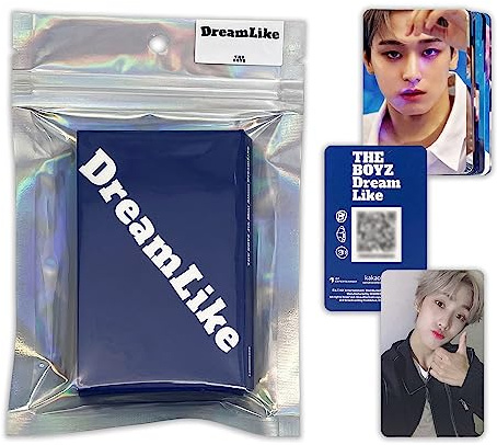 THE BOYZ - 4th Mini ALBUM [DREAMLIKE] (PLATFORM ALBUM - DREAMLIKE VER.) Case + Mini Card(QR Type) + Selfie Photocard + Official Photocard + Digital Contents + 2 Pin Button Badges