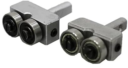 WALKFB Guide for Lama for Sega a Nastro Guida for Lama con Cuscinetto a Sfera for Sega a Nastro for Legno Compatibile con Accessori for Sega a Nastro da 9 8 Una Coppia di 2 Pezzi
