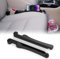 Givifive Auto Zubehör – 2er Set Sitzspaltfüller mit Organizer & Haken, 3in1 Spaltstopper, Praktisches Auto Gadget, universell für Auto, SUV, LKW (Schwarz)