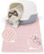 Silicone Cat Litter Mat, Cute Waterproof Litter Box Mat, Cat Litter Trapping Mat Easy to Clean, Litter Catcher Mat for Litter Box to Prevent Tracking, Anti-Slip Cat Litter Mats For Indoor Cats(Pink)