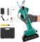 Cesoie elettriche a batteria professionale, compatibili con batteria Makita da 21 V, diametro di taglio massimo 30 mm, lame SK5, motore senza spazzole, cesoie elettriche senza fili per giardinaggio