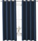 Ystyle Tenda Oscurante Effetto Lino 2 Pezzi, 140x300cm, Tende Moderne Da Interno, Tende Camera Da Letto, Tende Per Interni, Tenda Termica Isolante Freddo E Caldo, Tende Soggiorno, Blu Scuro