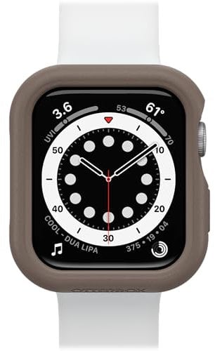 OtterBox All Day Bumper per Apple Watch Series SE (2ª gen/1ª gen)/6/5/4-44mm, antichock e cadute, sottile e protettivo per schermo e bordi dell' Apple Watch, Beige