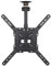 Soporte de Techo para Pantalla de 23-55 Pulgadas, con Capacidad de Girar, inclinar y Extender, en Color Negro. Ideal para optimizar el Espacio y Ajustar el ángulo de visión.