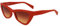 LIU JO Sonnenbrillen LJ799S 223 MATTE RUST 53/19/140 Damen