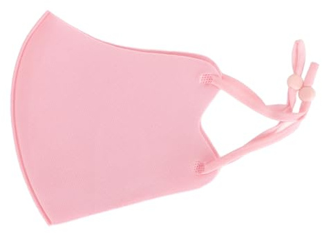 CDQL 20 Stück Staubmasken, Winddichte Staubdichte Masken, Atmungsaktiv, Wiederverwendbar, Gewaschen, für Outdoor-Sport, Halbgesichts-Ohrbügel-Baumwollmasken