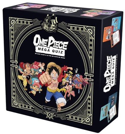 Topi Games | One Piece Le Mega Quiz | Gioco da tavolo Giocoso e Strategico | Licenza Ufficiale | Metti alla prova la tua conoscenza dell'Animato | Divertente gioco da tavolo | 2-8 Giocatori | Idea