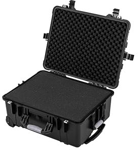 Electronicx Outdoor-Fototasche mit Gitterschaum, Schwarz, Modern (56 x 45,5 x 26,5 cm)