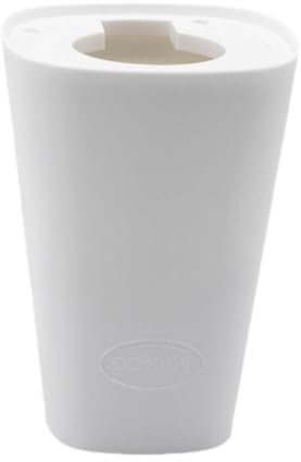 LOVIVER Hanging Flower Pot Hanging Planter Decors Outdoor Organizer Lightweight Upside Down Plant Sky Planter for Office Desk Home, White