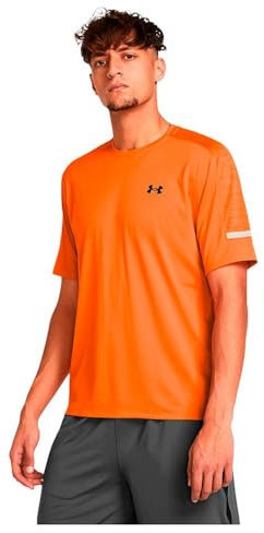 Under Armour Men's UA Tech Utility Short Sleeve T-Shirt in Orange